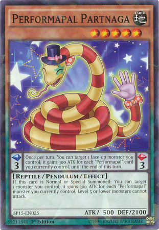 Performapal Partnaga [SP15-EN025] Shatterfoil Rare | Pegasus Games WI