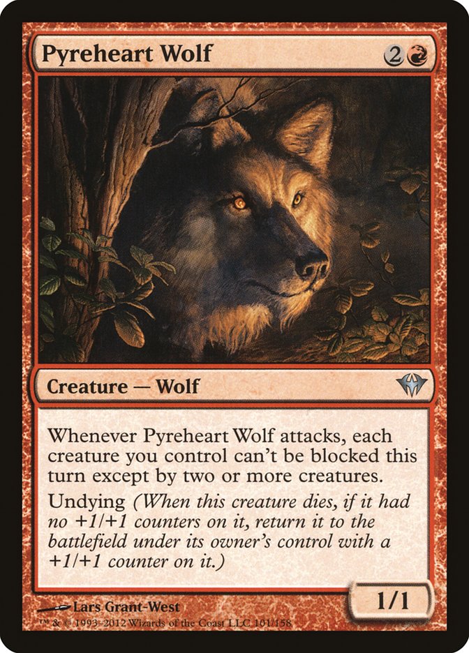 Pyreheart Wolf [Dark Ascension] | Pegasus Games WI