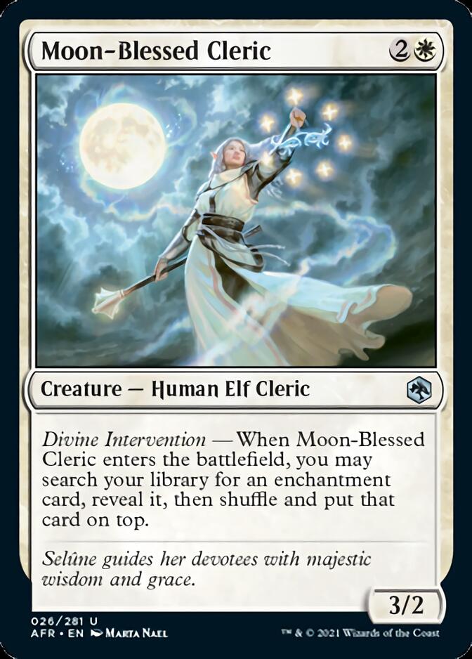 Moon-Blessed Cleric [Dungeons & Dragons: Adventures in the Forgotten Realms] | Pegasus Games WI