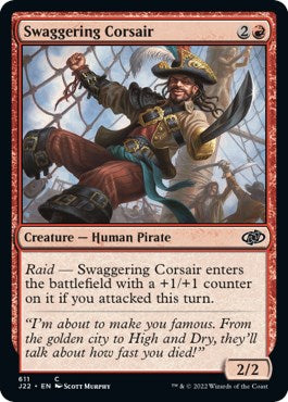 Swaggering Corsair [Jumpstart 2022] | Pegasus Games WI