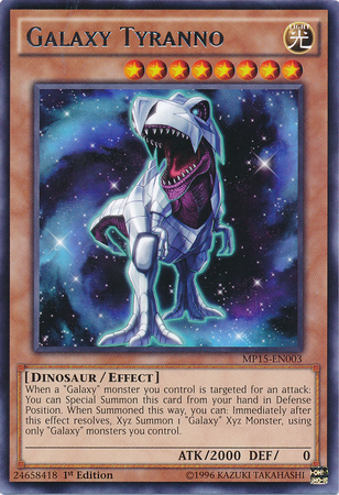 Galaxy Tyranno [MP15-EN003] Rare | Pegasus Games WI