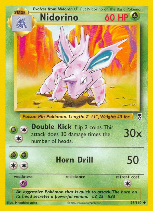 Nidorino (56/110) [Legendary Collection] | Pegasus Games WI
