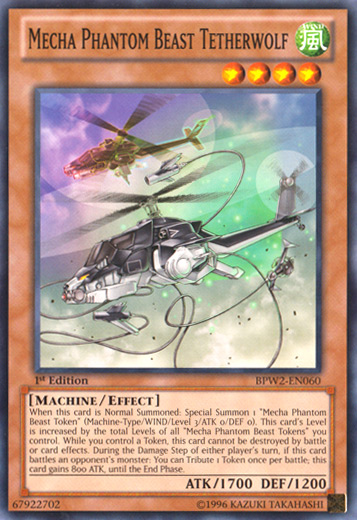 Mecha Phantom Beast Tetherwolf [BPW2-EN060] Common | Pegasus Games WI