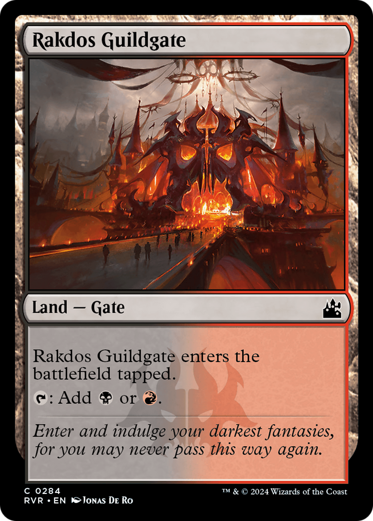 Rakdos Guildgate [Ravnica Remastered] | Pegasus Games WI