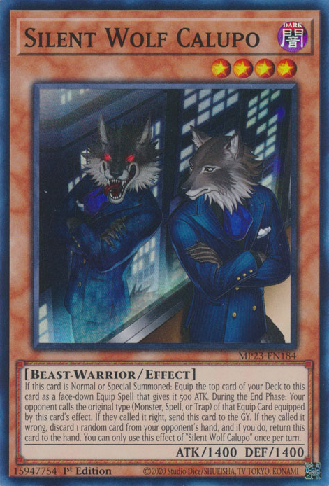 Silent Wolf Calupo [MP23-EN184] Super Rare | Pegasus Games WI