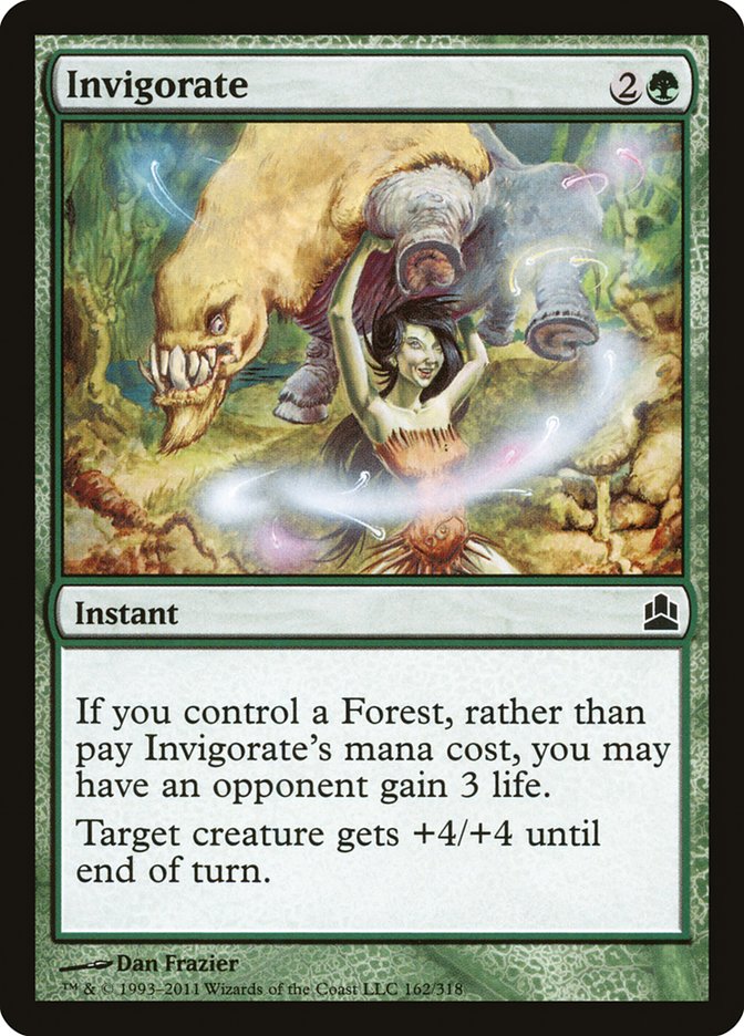 Invigorate [Commander 2011] | Pegasus Games WI