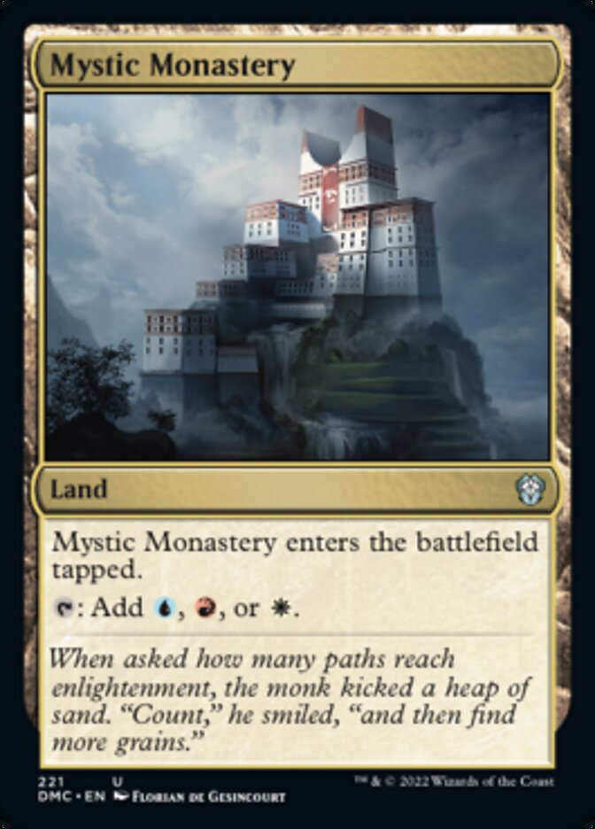 Mystic Monastery [Dominaria United Commander] | Pegasus Games WI