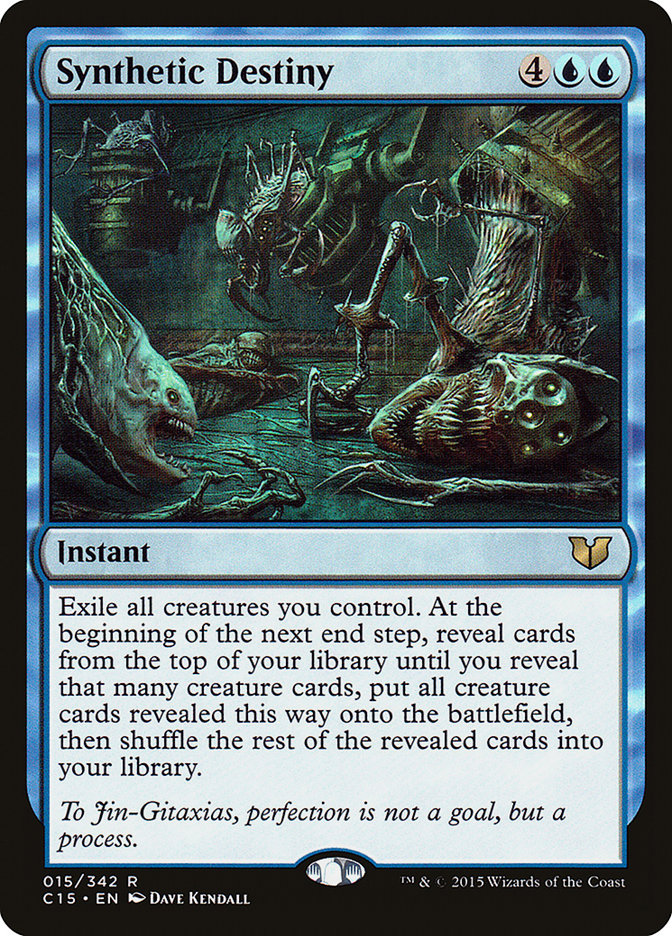 Synthetic Destiny [Commander 2015] | Pegasus Games WI