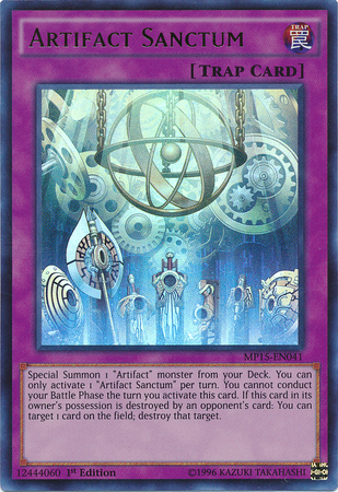 Artifact Sanctum [MP15-EN041] Ultra Rare | Pegasus Games WI