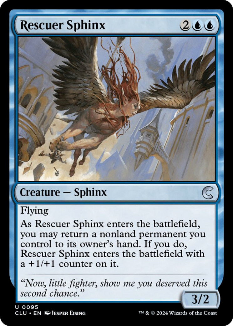 Rescuer Sphinx [Ravnica: Clue Edition] | Pegasus Games WI
