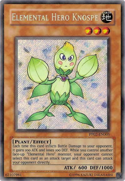 Elemental Hero Knospe [PP02-EN005] Secret Rare | Pegasus Games WI