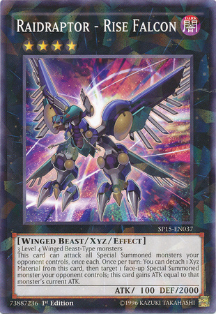 Raidraptor - Rise Falcon [SP15-EN037] Shatterfoil Rare | Pegasus Games WI