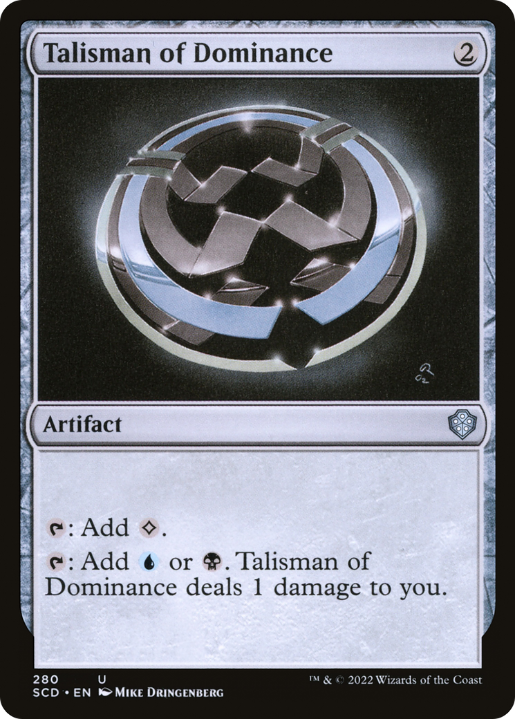 Talisman of Dominance [Starter Commander Decks] | Pegasus Games WI