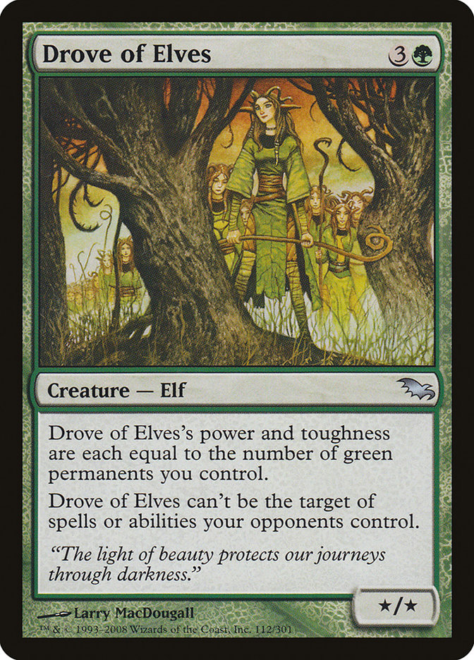 Drove of Elves [Shadowmoor] | Pegasus Games WI