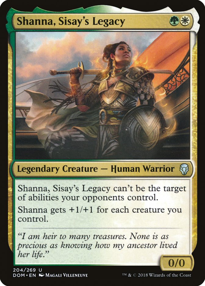 Shanna, Sisay's Legacy [Dominaria] | Pegasus Games WI