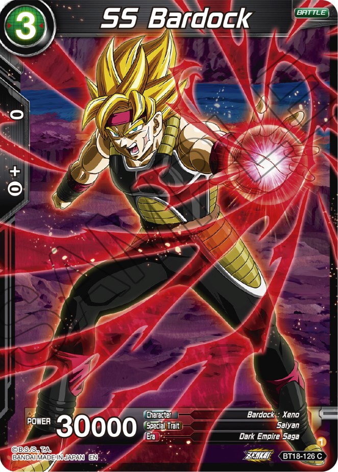 SS Bardock (BT18-126) [Dawn of the Z-Legends] | Pegasus Games WI