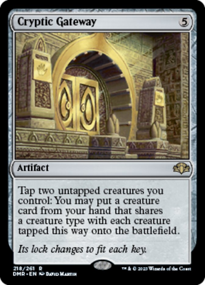 Cryptic Gateway [Dominaria Remastered] | Pegasus Games WI