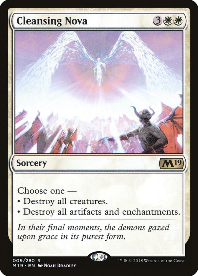 Cleansing Nova [Core Set 2019] | Pegasus Games WI