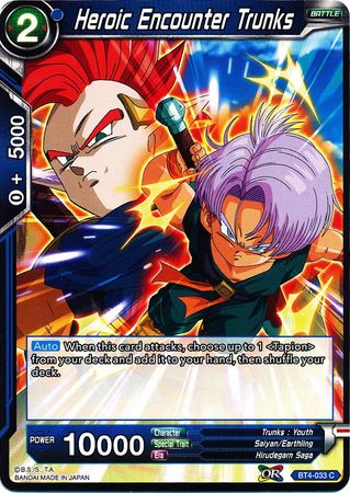 Heroic Encounter Trunks [BT4-033] | Pegasus Games WI