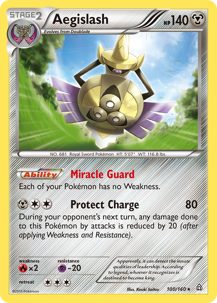 Aegislash (100/160) [XY: Primal Clash] | Pegasus Games WI