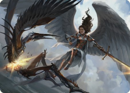 Destroy Evil Art Card [Dominaria United Art Series] | Pegasus Games WI