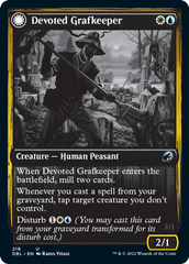 Devoted Grafkeeper // Departed Soulkeeper [Innistrad: Double Feature] | Pegasus Games WI