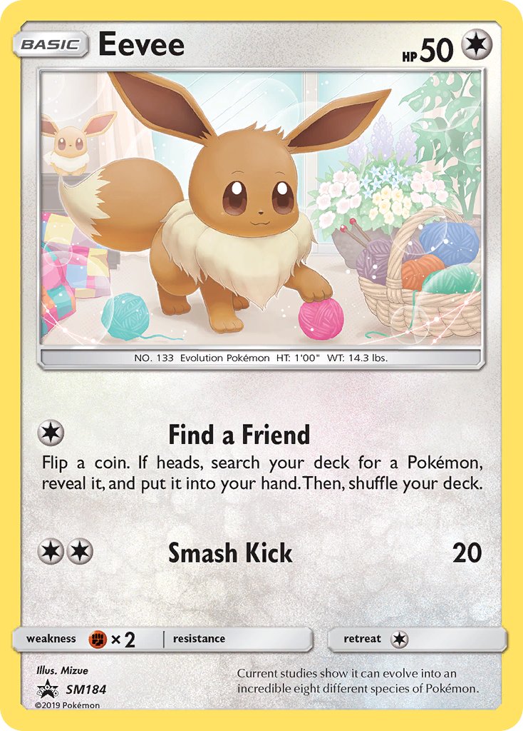 Eevee (SM184) [Sun & Moon: Black Star Promos] | Pegasus Games WI