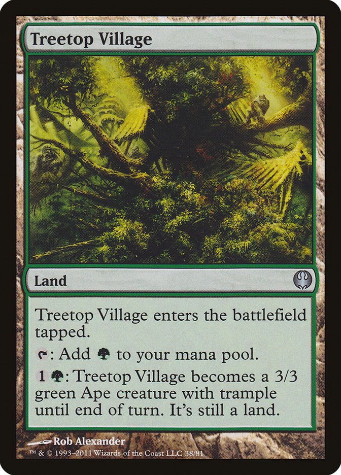 Treetop Village [Duel Decks: Knights vs. Dragons] | Pegasus Games WI