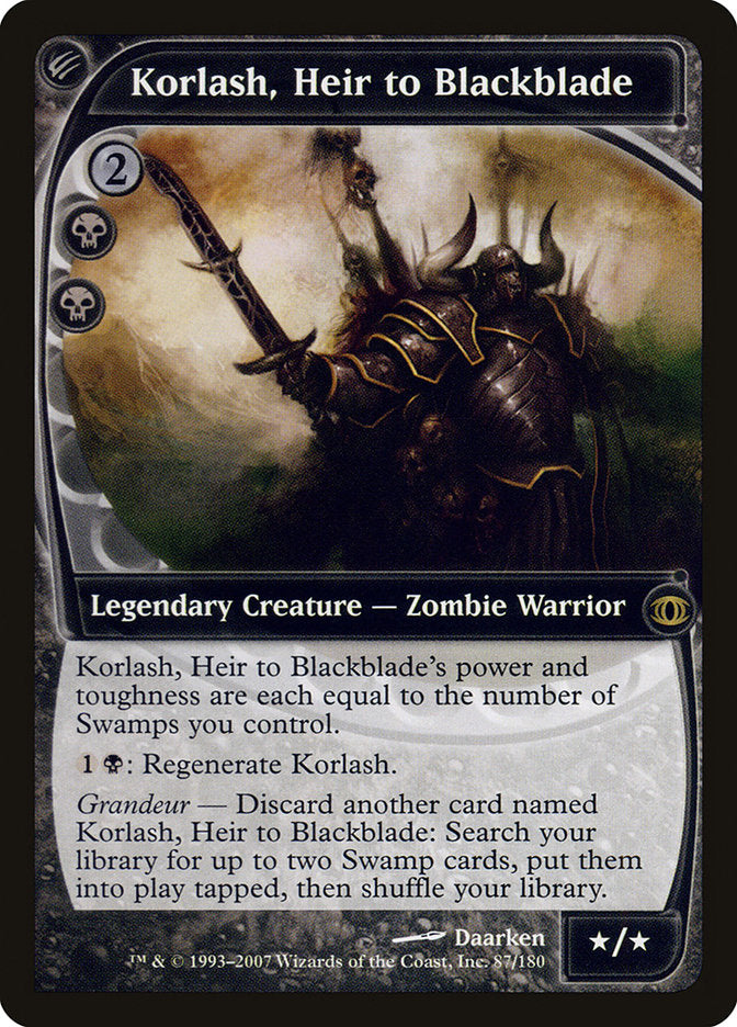 Korlash, Heir to Blackblade [Future Sight] | Pegasus Games WI