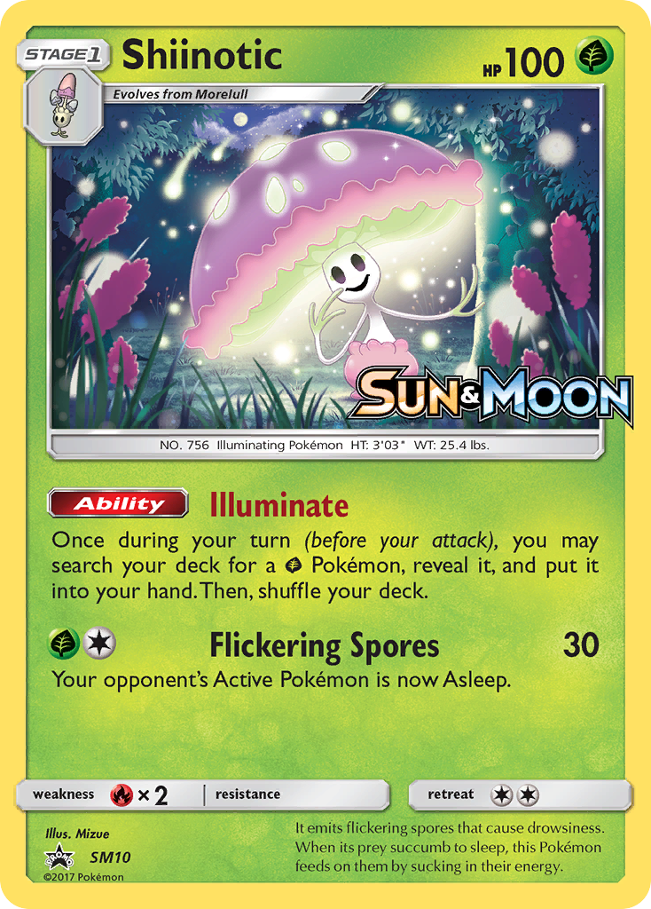 Shiinotic (SM10) [Sun & Moon: Black Star Promos] | Pegasus Games WI