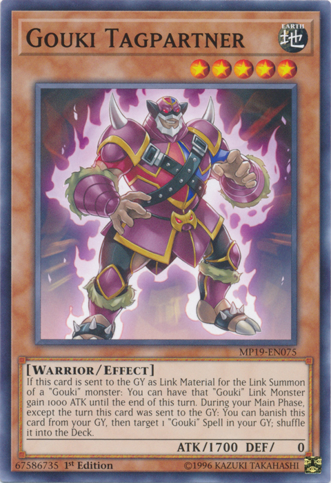 Gouki Tagpartner [MP19-EN075] Common | Pegasus Games WI
