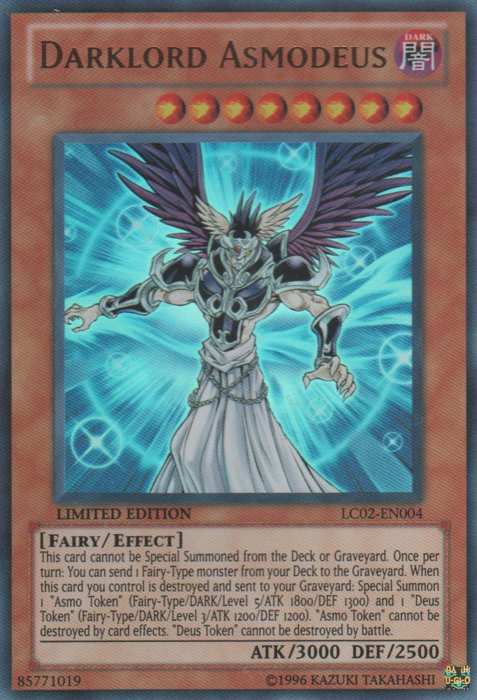 Darklord Asmodeus [LC02-EN004] Ultra Rare | Pegasus Games WI