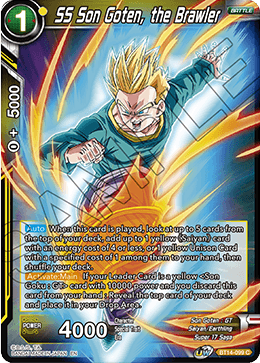 SS Son Goten, the Brawler (BT14-099) [Cross Spirits] | Pegasus Games WI