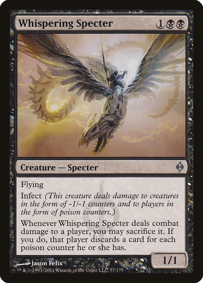 Whispering Specter [New Phyrexia] | Pegasus Games WI