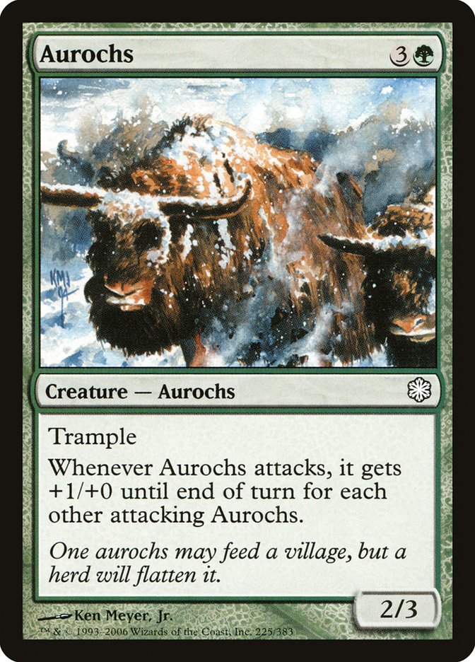 Aurochs [Coldsnap Theme Decks] | Pegasus Games WI