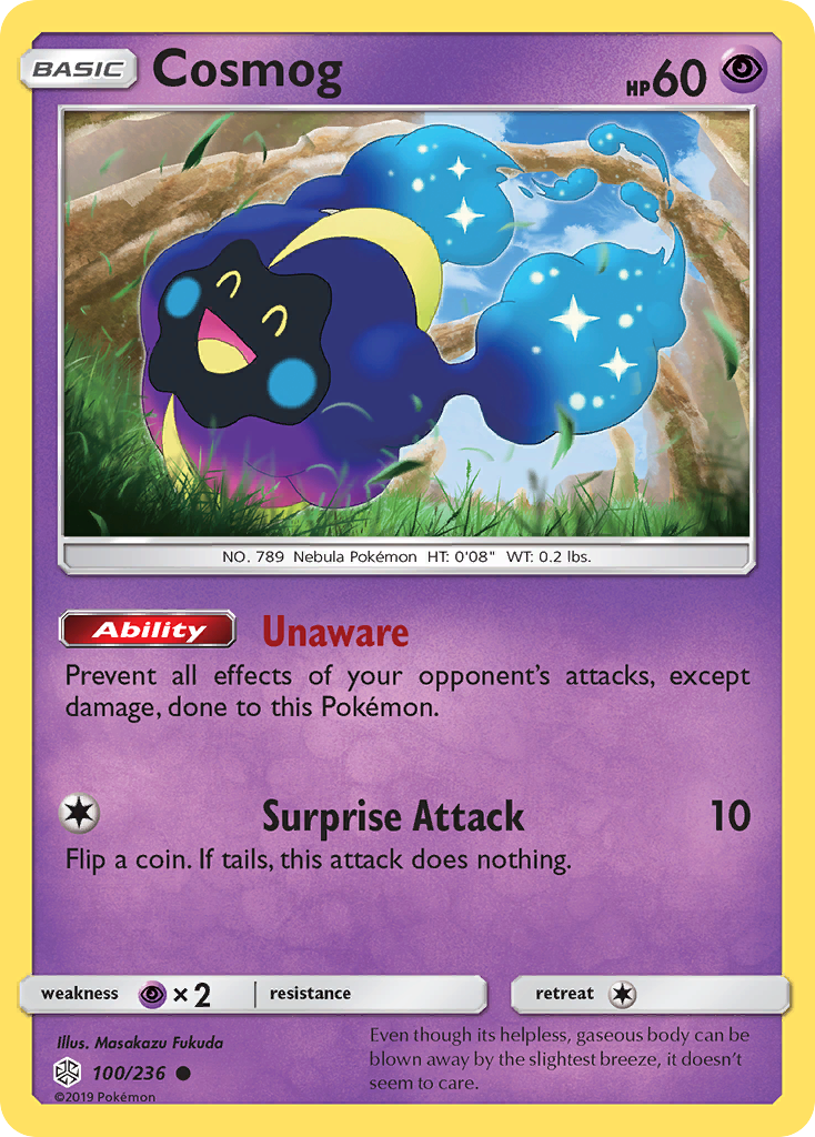 Cosmog (100/236) [Sun & Moon: Cosmic Eclipse] | Pegasus Games WI