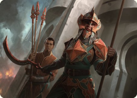 Siege Veteran Art Card [The Brothers' War Art Series] | Pegasus Games WI