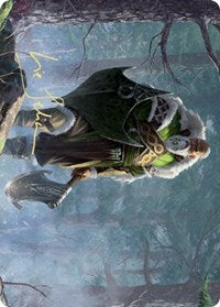 Fynn, the Fangbearer Art Card (Gold-Stamped Signature) [Kaldheim Art Series] | Pegasus Games WI