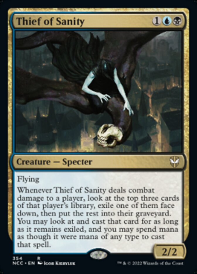 Thief of Sanity [Streets of New Capenna Commander] | Pegasus Games WI