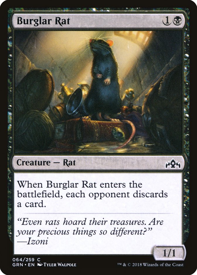 Burglar Rat [Guilds of Ravnica] | Pegasus Games WI