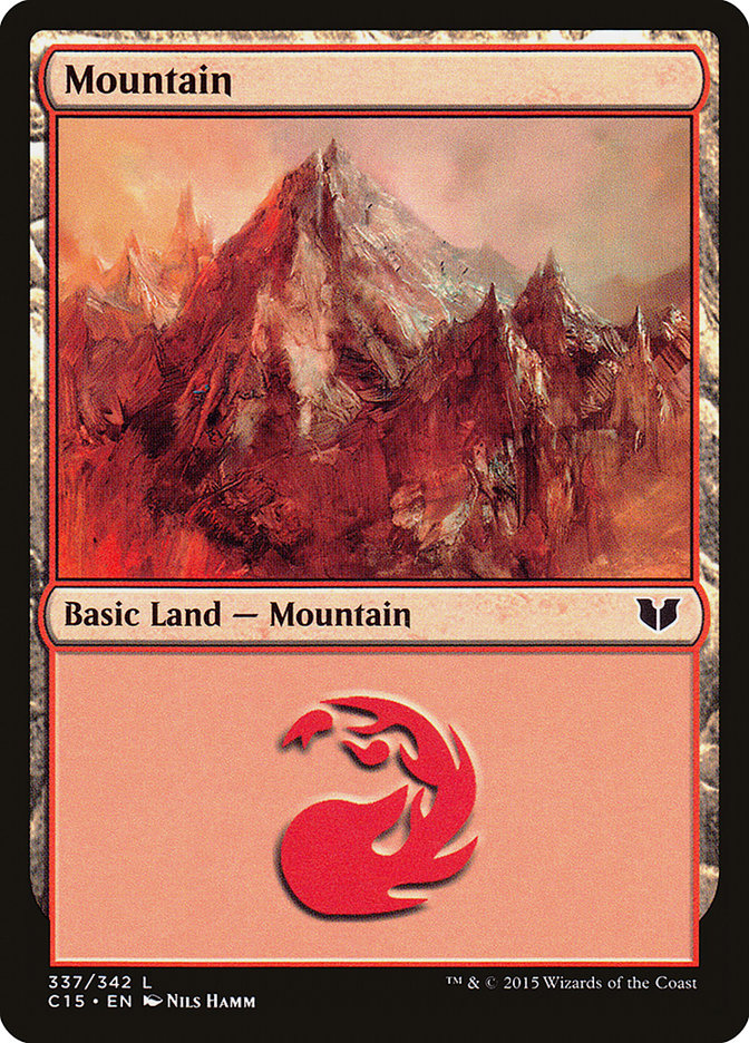 Mountain (337) [Commander 2015] | Pegasus Games WI