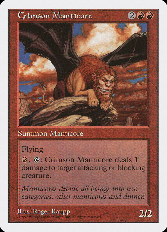 Crimson Manticore [Fifth Edition] | Pegasus Games WI