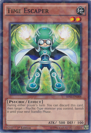 Time Escaper (Shatterfoil) [BP03-EN088] Common | Pegasus Games WI