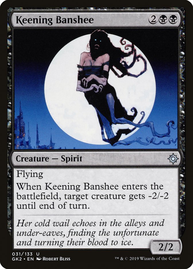 Keening Banshee [Ravnica Allegiance Guild Kit] | Pegasus Games WI