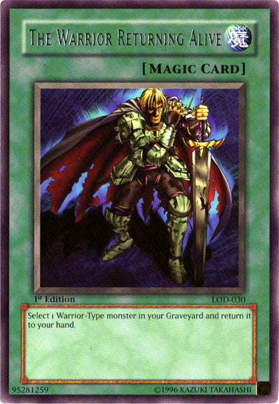 The Warrior Returning Alive [LOD-030] Rare | Pegasus Games WI