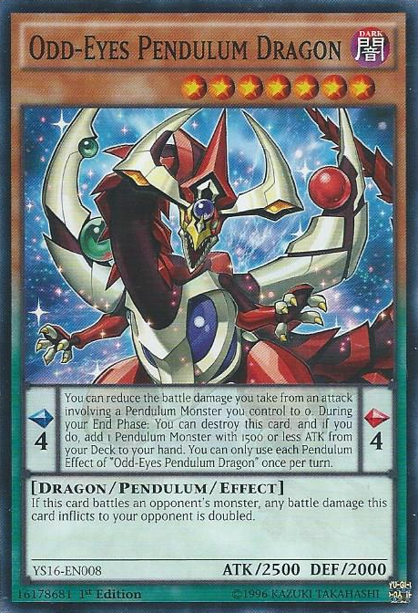 Odd-Eyes Pendulum Dragon [YS16-EN008] Common | Pegasus Games WI