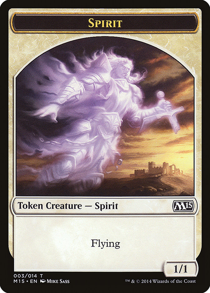 Spirit Token [Magic 2015 Tokens] | Pegasus Games WI