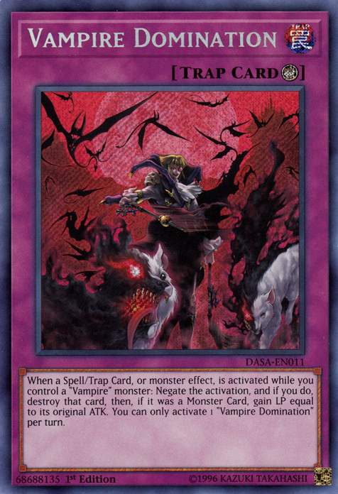 Vampire Domination [DASA-EN011] Secret Rare | Pegasus Games WI