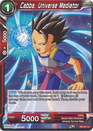 Cabba, Universe Mediator [TB1-011] | Pegasus Games WI