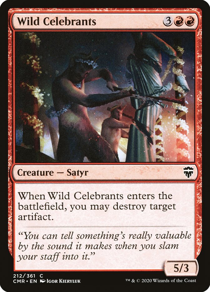 Wild Celebrants [Commander Legends] | Pegasus Games WI